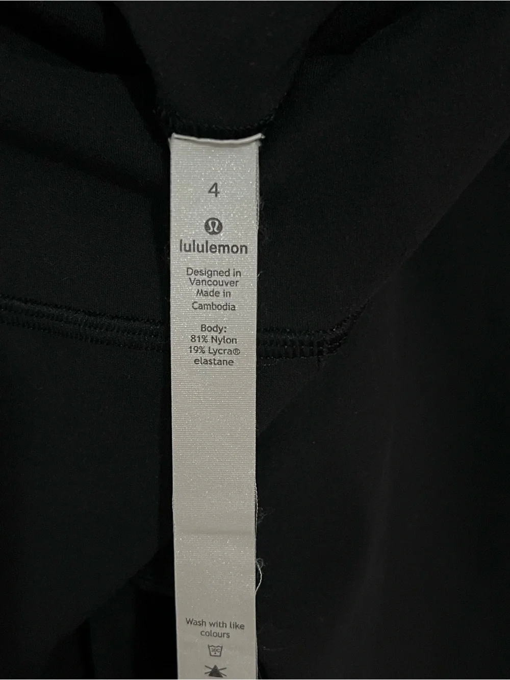 lululemon athletica Black High-Waist Leggings